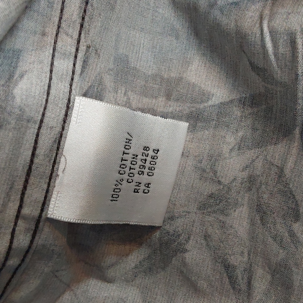 Bugatchi Mens Neutral Leaf Print Button Down Dres… - image 8